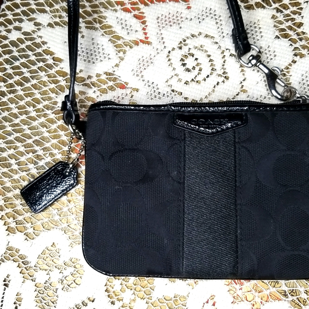 Coach mini purse-black-Made in the Philippines